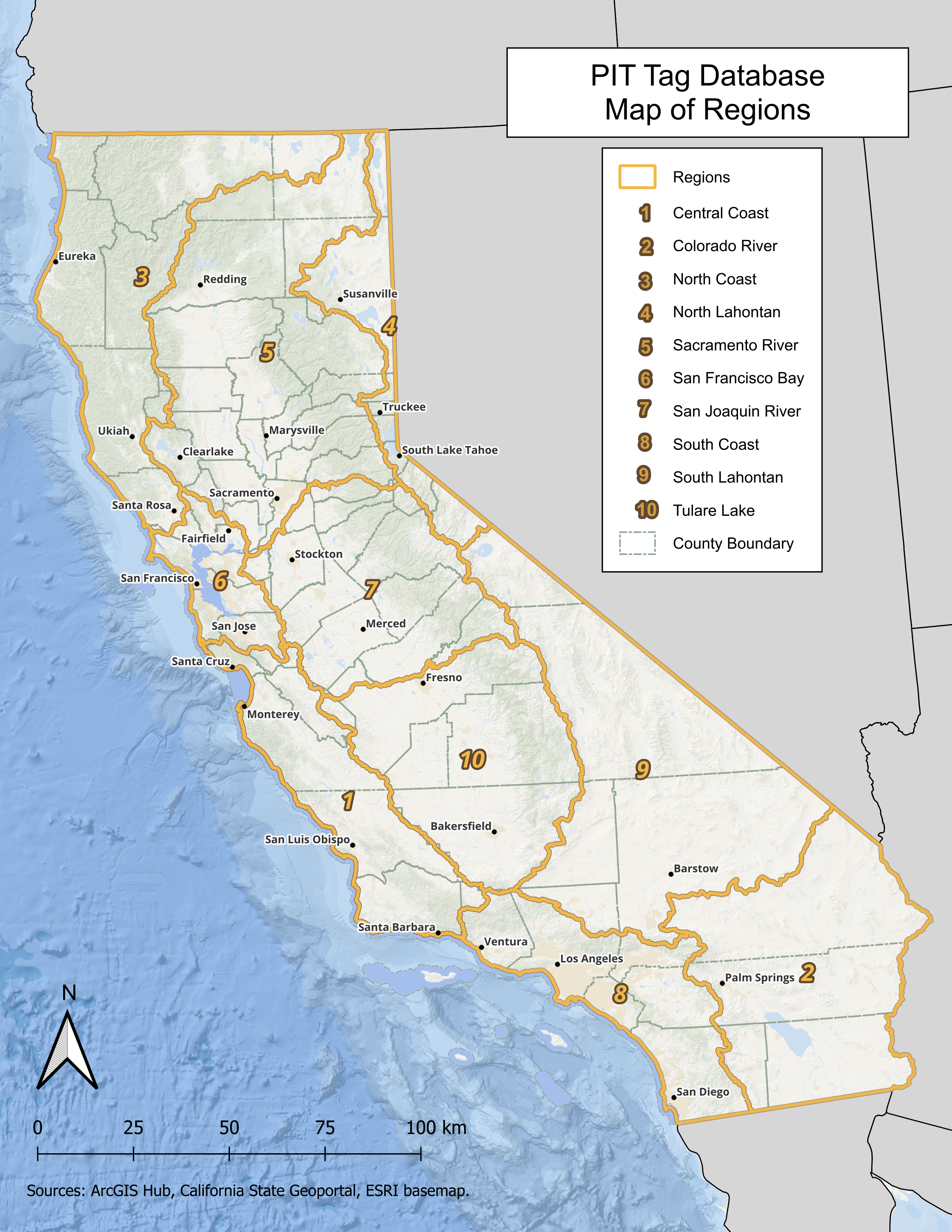 Regions Map